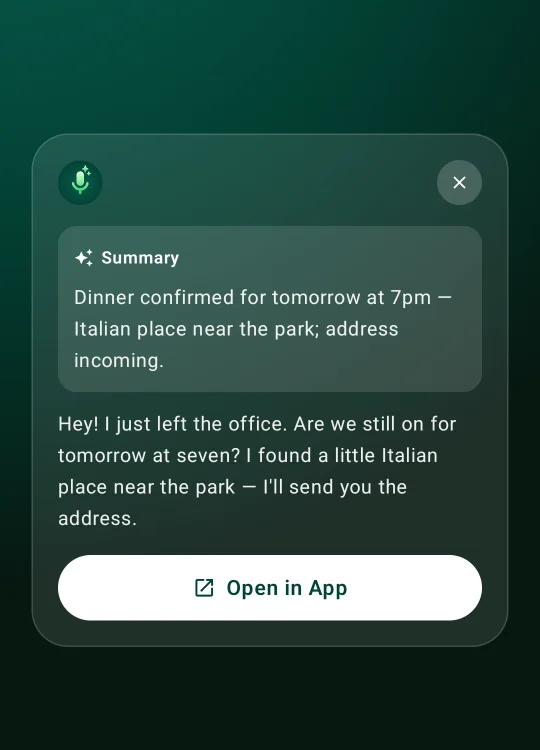 Kaption Android app screenshot 2