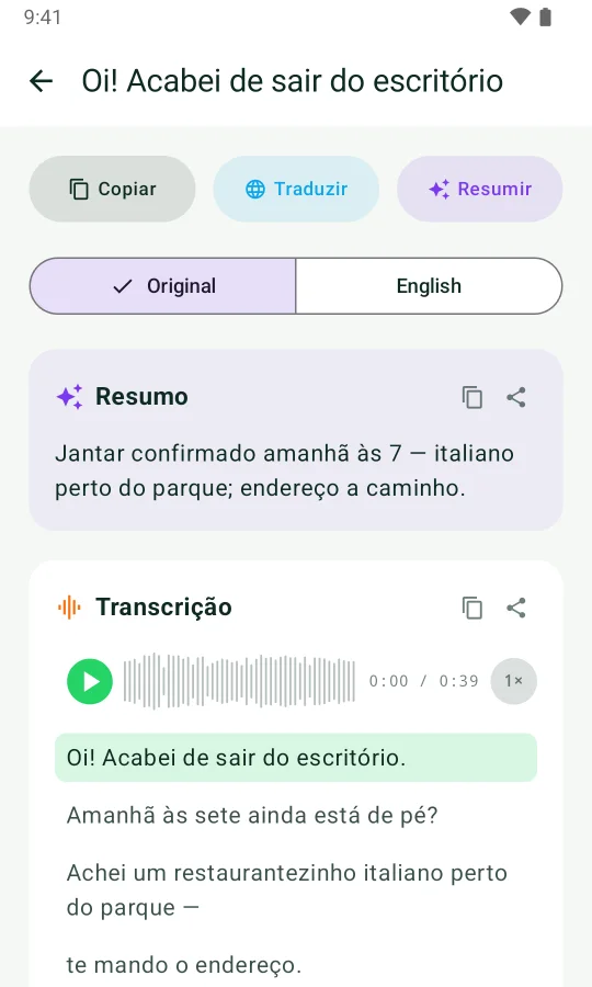 Captura 3 do aplicativo Kaption para Android