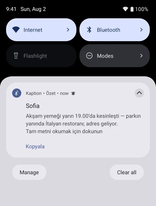 Android için Kaption uygulaması ekran görüntüsü 4